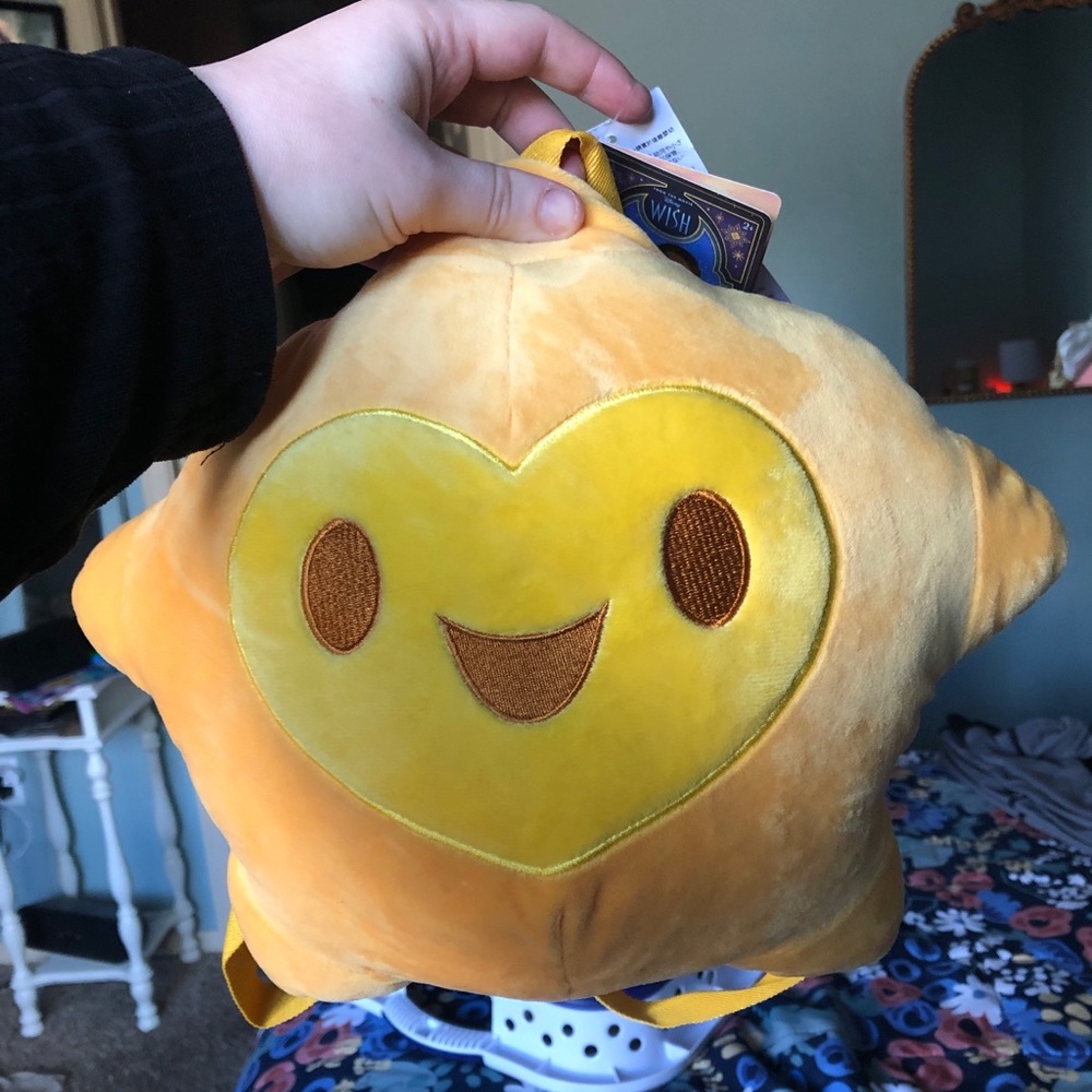 Disney Wish Star Stuffed Backpack